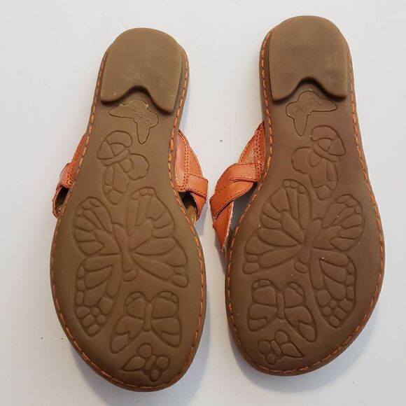 BOC Born Concepts Women's Orange Braided Sandals Size 6 - Picture 6 of 6